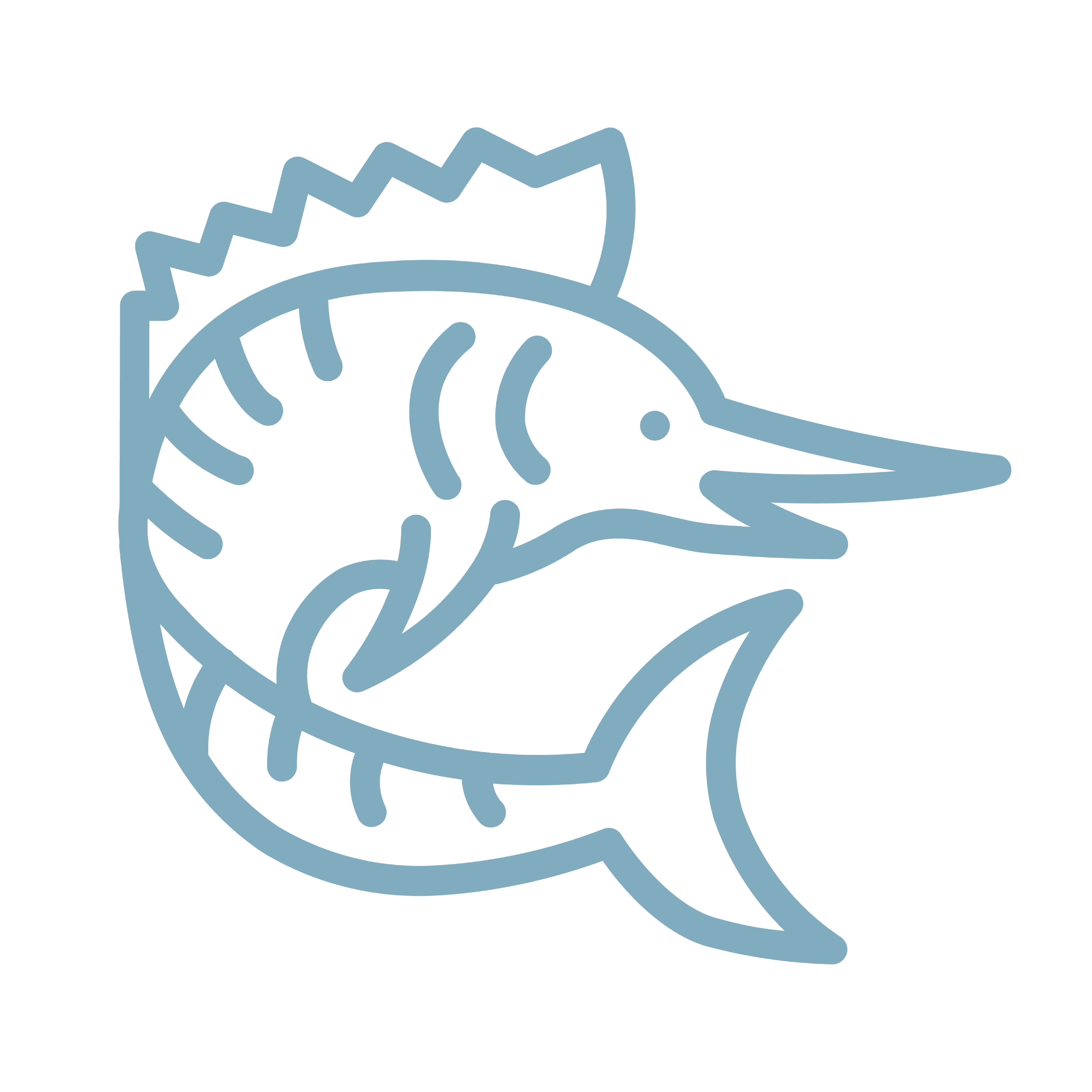 Swim Website Animals - Outline_Swordfish